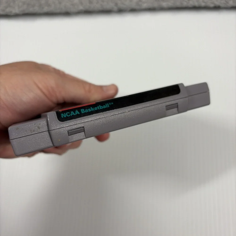 NCAA Basketball SNES Super Nintendo Game Cart Only
